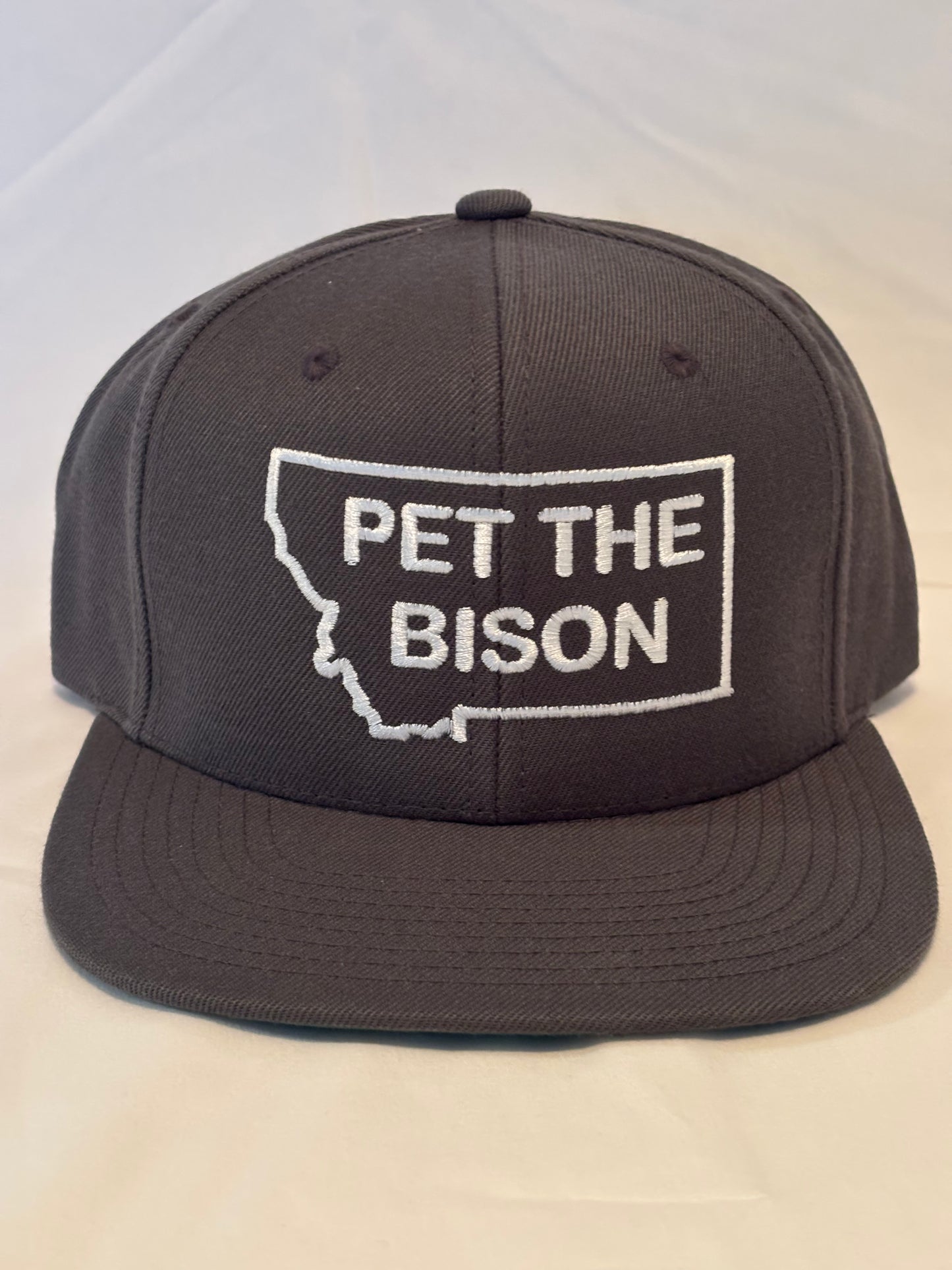 Pet the Bison Hat - Snapback - One Size Fits Most