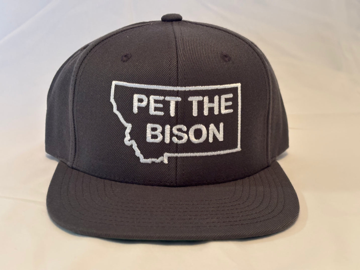 Pet the Bison Hat - Snapback - One Size Fits Most