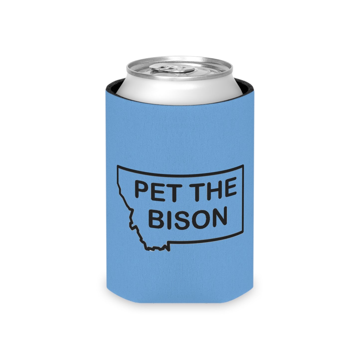 Pet the Bison Can Cooler - Fun Summer BBQ Accessory, Perfect for Outdoor Events, Gift for Animal Lovers, Unique Camping Gear, Funny [...]