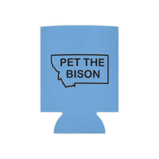 Pet the Bison Can Cooler - Fun Summer BBQ Accessory, Perfect for Outdoor Events, Gift for Animal Lovers, Unique Camping Gear, Funny [...]